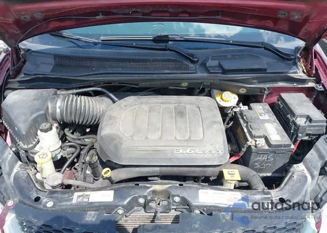 2017 Dodge Grand Caravan Sxt из США, поврежденный, VIN 2C4RDGCG2HR596792